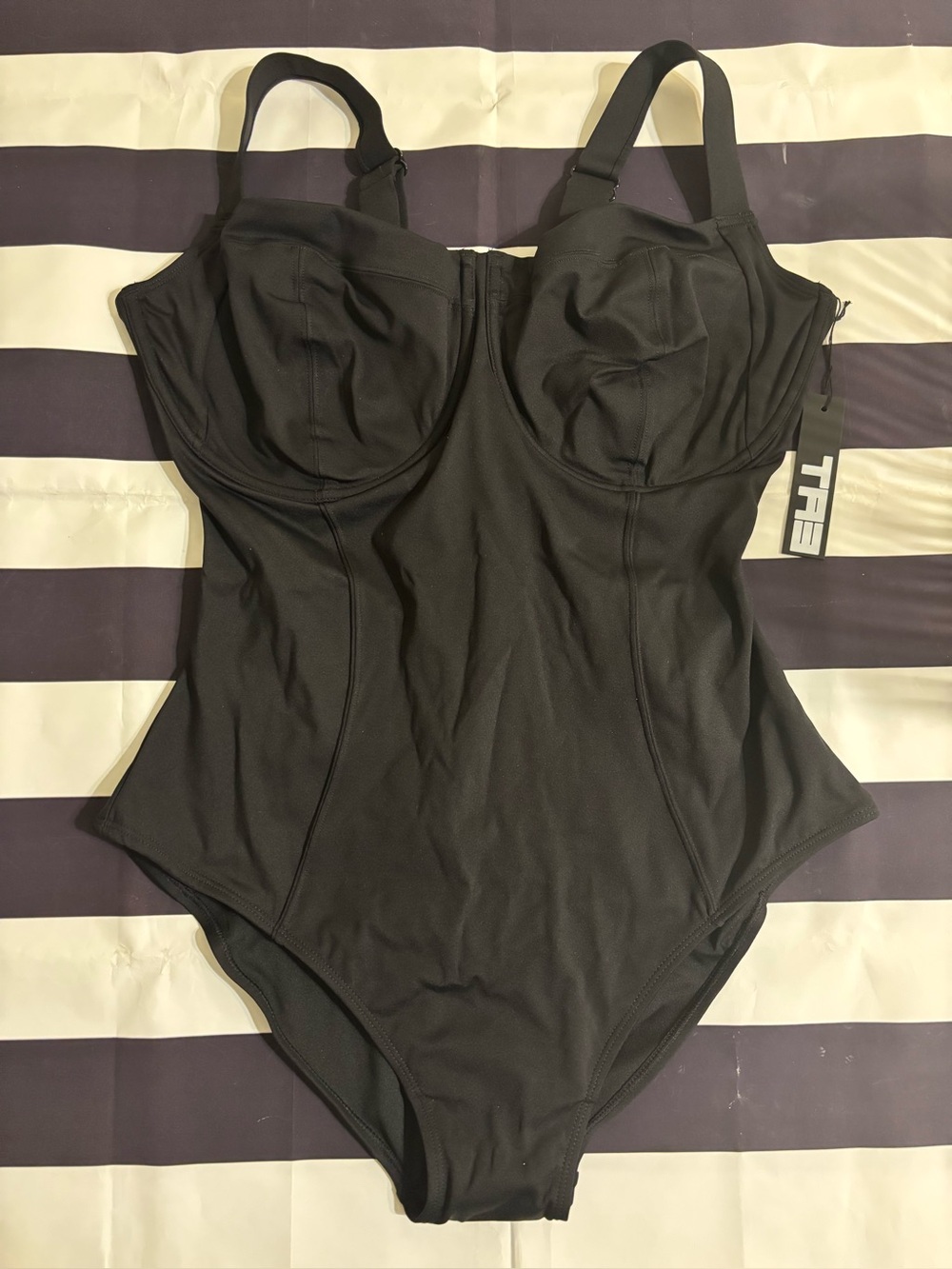 BNWT TA3 Lifty Shape Wear One Piece Swimsuit XL Regular Long H/I